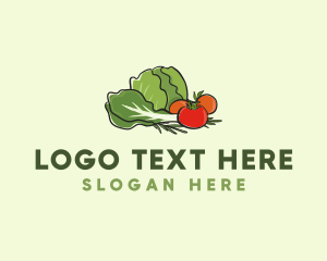 Fresh Vegetable Farm Logo