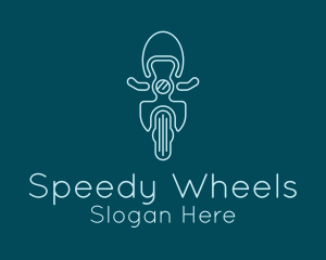 Scooter - Minimalist Scooter Bike logo design