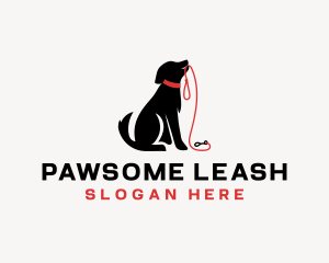 Dog Leash Trainer logo design