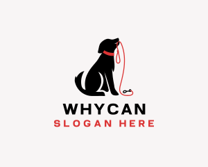 Veterinarian - Dog Leash Trainer logo design
