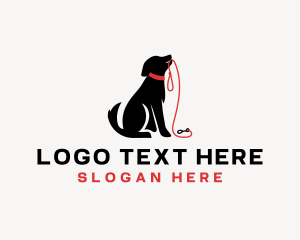 Dog Leash Trainer Logo