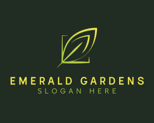 Botanical Organic Garden logo design