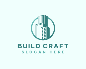 Office Tower Building logo design