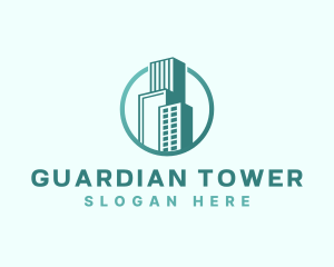 Office Tower Building logo design