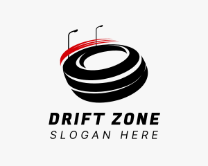 Drift - Circuit Speed Track logo design