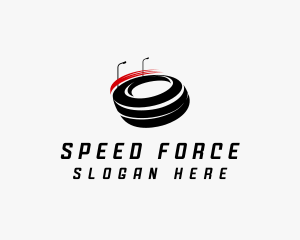 Circuit Speed Track logo design