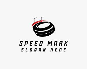 Circuit Speed Track logo design