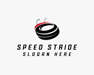 Circuit Speed Track logo design