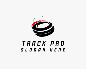 Circuit Speed Track logo design