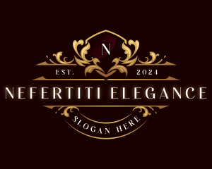 Elegant Crest Ornament logo design