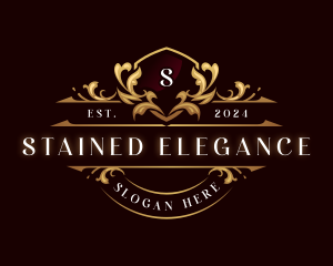 Elegant Crest Ornament logo design