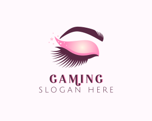 Makeup - Eye Glam Makeup logo design