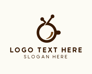 Television - Coffee Cup Television logo design