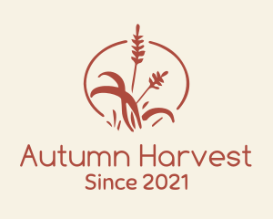 Autumn - Autumn Garden Grass logo design