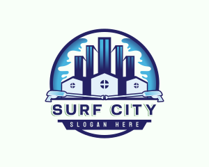 Pressure Washer City logo design