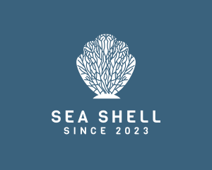 Ocean Coral Shell logo design