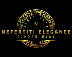 Deluxe Luxury Geometric logo design