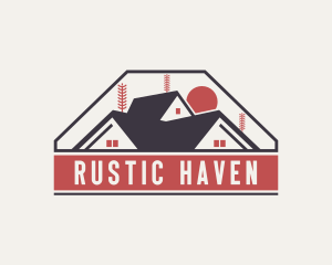 House - Home Roofing Renovation logo design