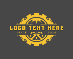 Mechanical Gear Welding logo design