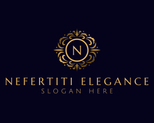 Elegant Floral Ornament logo design