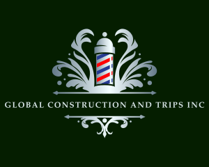 Masculine - Ornate Barbershop Grooming logo design