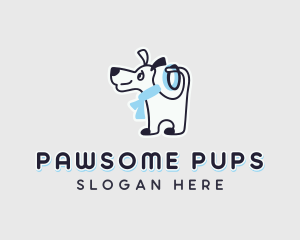 Dog Pet Cartoon logo design