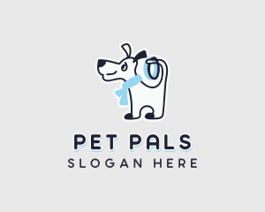 Dog Pet Cartoon logo design