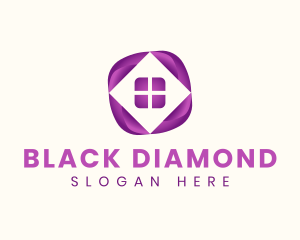 Diamond House Window logo design