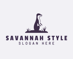 Savannah - Weasel Zoo Animal logo design
