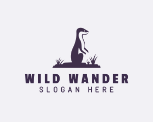 Weasel Zoo Animal logo design