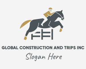 Equestrian Horse Riding Logo