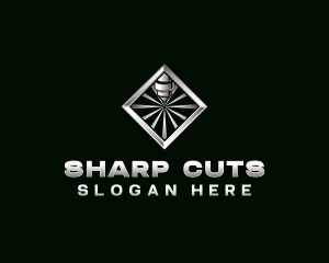 CNC Industrial Cutting logo design