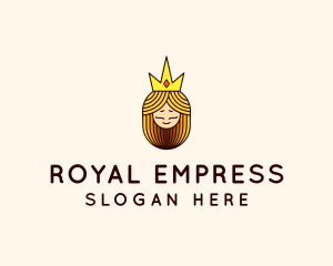 Medieval Queen Head logo design