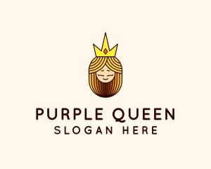 Medieval Queen Head logo design