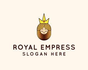 Medieval Queen Head logo design