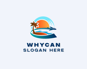 Tourist - Airplane Travel Agency logo design
