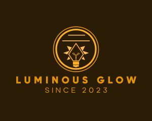 Bright - Bright Diamond Bulb Idea logo design