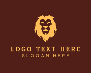 Zoo - Wild Lion Animal logo design