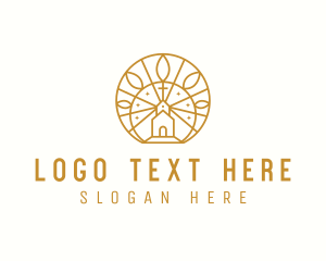 Hol - Holy Parish Church logo design