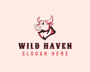 Wild Bull Steakhouse logo design