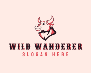 Wild Bull Steakhouse logo design