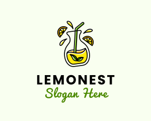 Natural - Natural Lemon Juice logo design