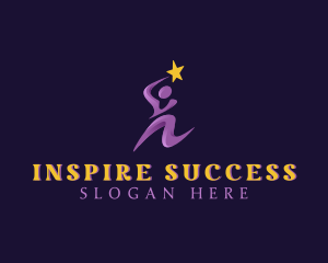 Empowerment - Star Person Leadership logo design
