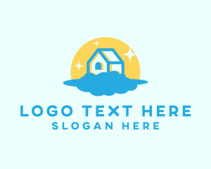 Mortgage - Sunny Cloud House logo design