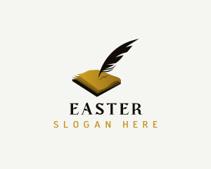 Feather Quill Writing Logo