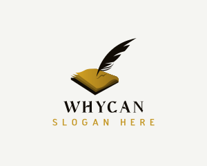 Feather Quill Writing Logo