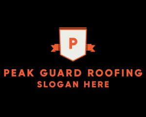 Security Guard Ribbon logo design