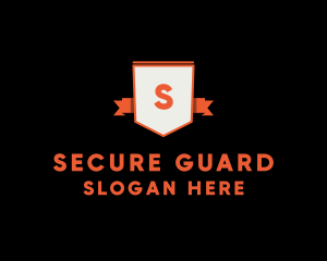 Firewall - Security Guard Ribbon logo design