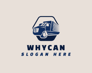 Freight - Automotive Cargo Truck logo design