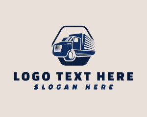 Automotive Cargo Truck Logo